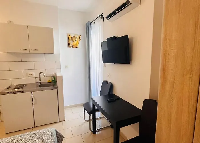 In The Center Of Apartment